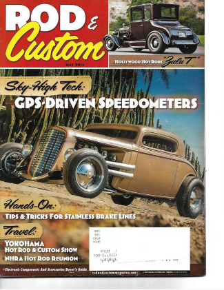 ROD & CUSTOM 2014 MAY - HOW TO MAKE SS BRAKE LINES, GPS SPEEDOMETERS, 27 T